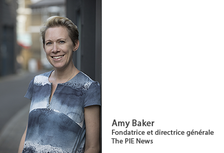 Amy Baker, The PIE News, conférencière principale au congrès 2020 de Langues Canada